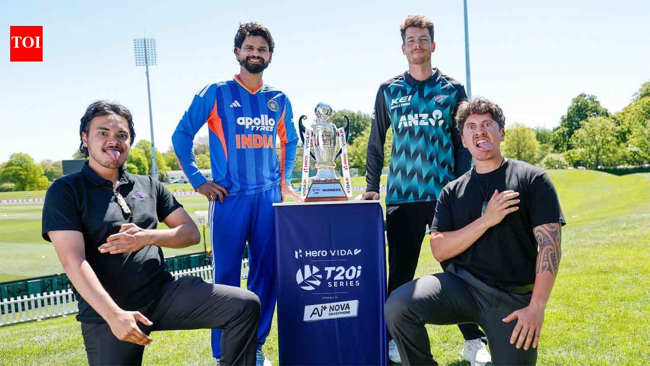India squad arriving for New Zealand T20I series