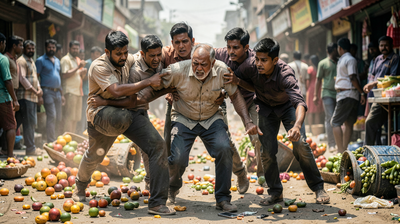 Bengaluru fruit vendor picks up fallen phone to return it, gets thrashed up by mob as thief