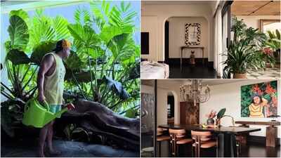 Look INSIDE Soubin Shahir’s Kochi apartment; actor’s 6,300-square-foot home features lush greenery; childhood memories inspired his love for plants