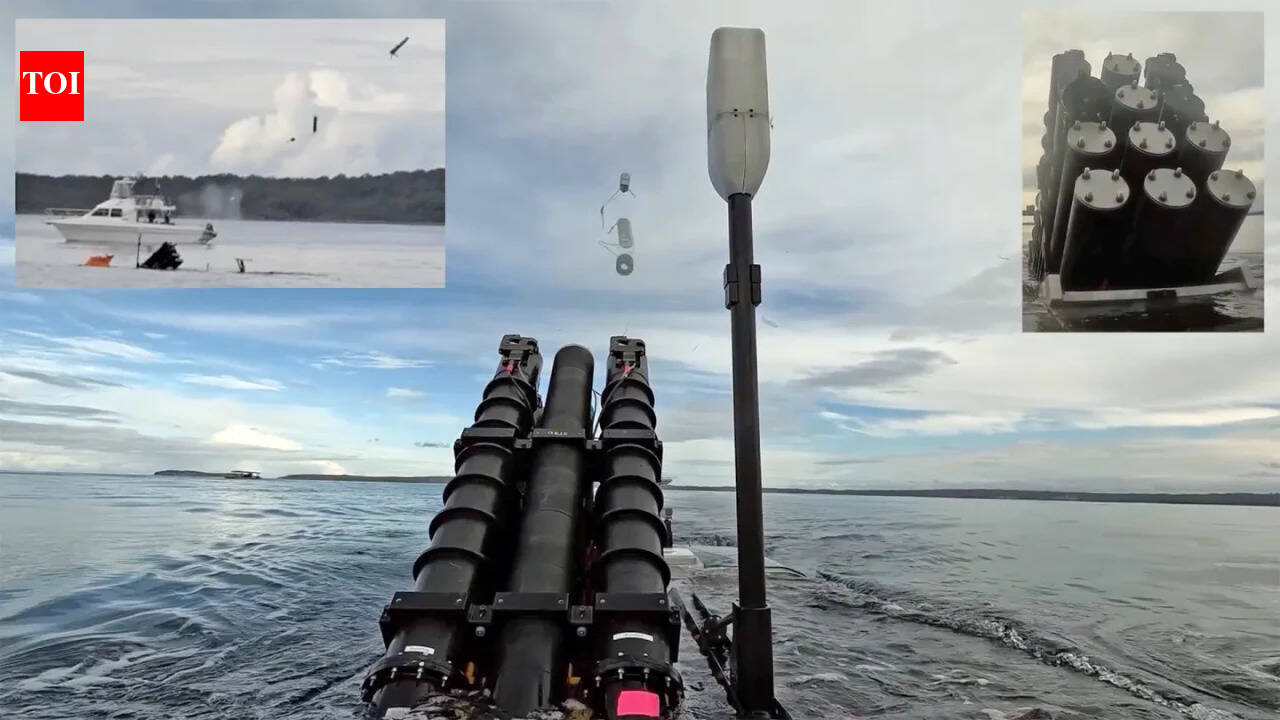 In a first, Australia's Ghost Shark submarine turns into aerial drone launchpad