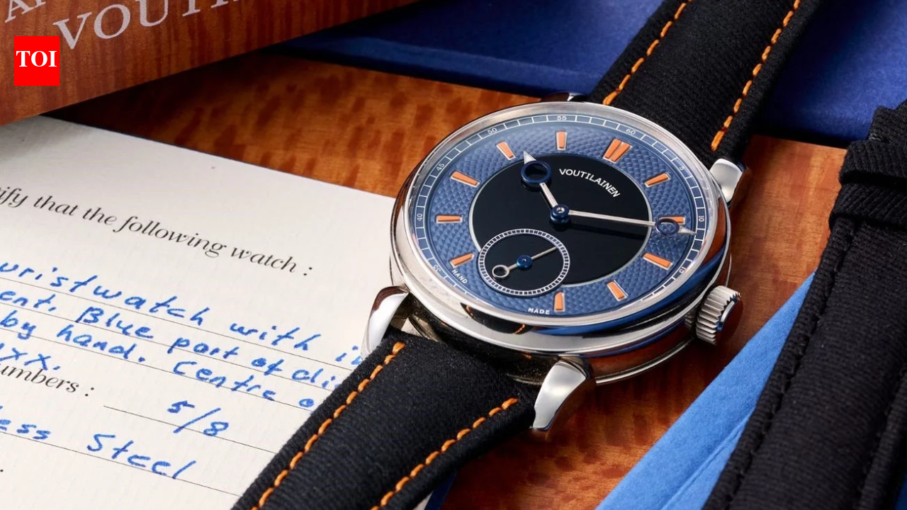 Finnish watchmaker Kari Voutilainen’s limited-edition steel watch sells for $1.016 million at auction