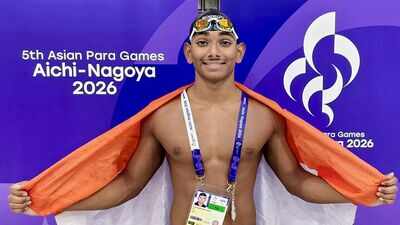 Two silvers and a bronze: Swimmer Ravi Budigina completes medal hat-trick at Asian Para Games