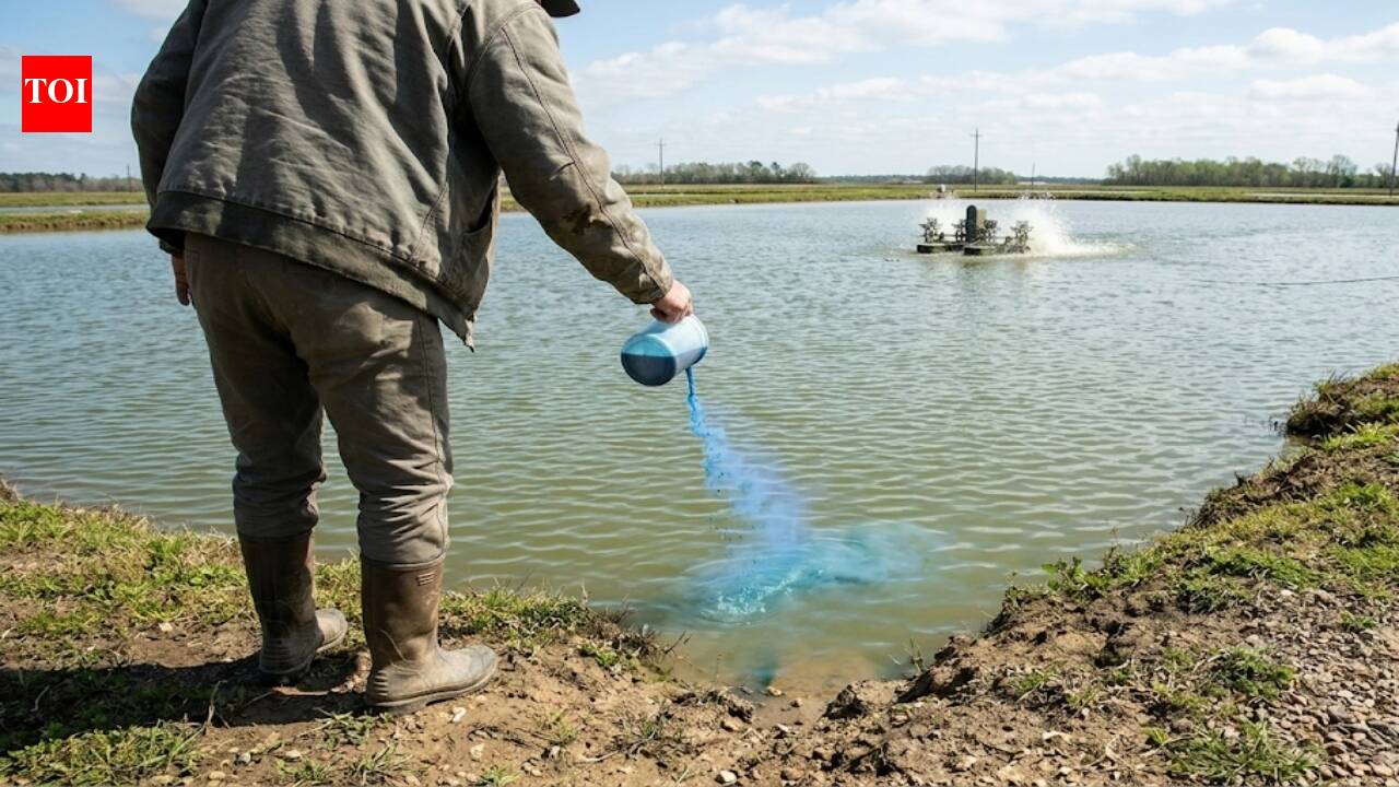 In 2020, Mississippi researchers applied blue pond dye 4 times to stop ...