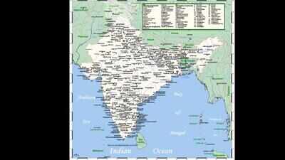 In 1816, a London mapmaker produced a giant folding map of India dedicated to the East India Company's directors; more than 200 years later, the hand-coloured map sold for Rs 31.2 lakh, over 10 times its high estimate