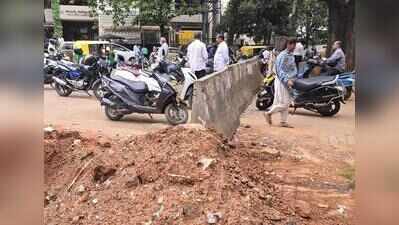 Road closed, no work in sight: Bengaluru’s Jayanagar residents protest