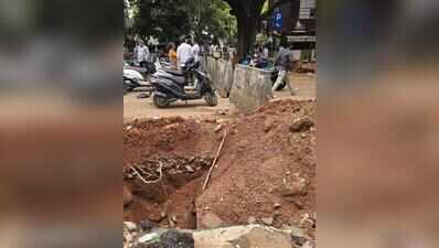 Road closed, no work in sight: Bengaluru’s Jayanagar residents protest