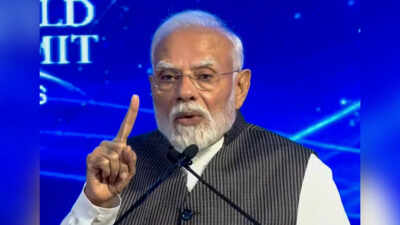 PM Modi calls for stronger global institutions; takes ‘failed product’ jab at Congress