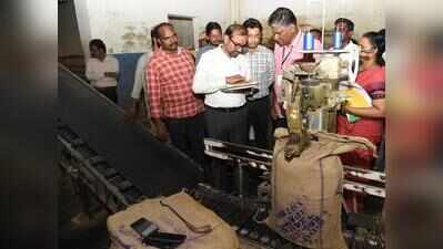 Minister inspects food grain production and storage meant for PDS ...