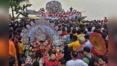 Only ‘sanatanis’ will touch idols during immersion: Suvendu