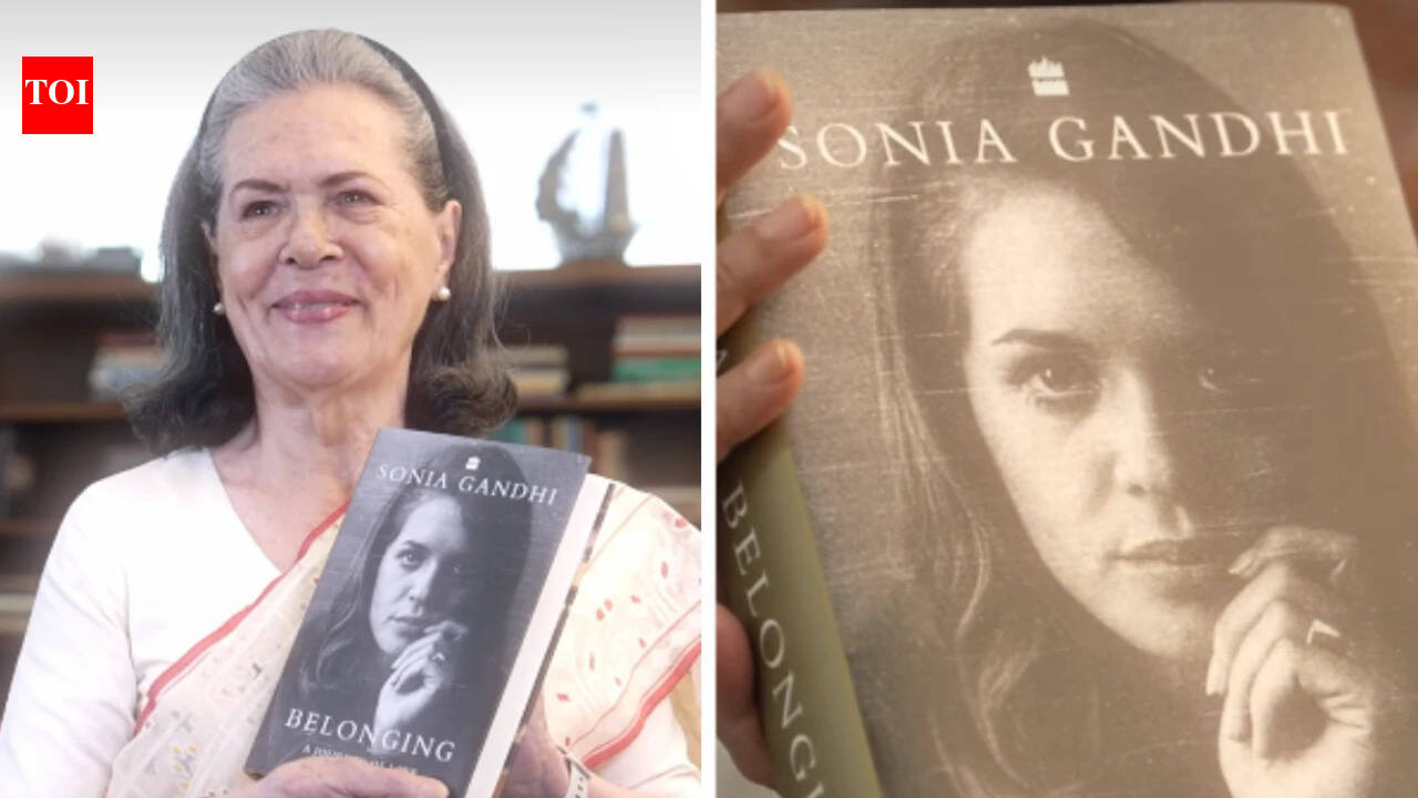 Sonia Gandhi makes Instagram debut, shares first look of her upcoming book