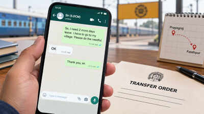 A railway employee sought 2 extra days of leave, got an ‘OK’ from boss on WhatsApp, returned to duty to find himself suspended and transferred. Now Allahabad CAT says WhatsApp 'OK' not enough to prove leave sanction