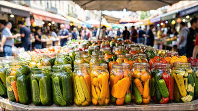 Two business partners in Scotland accidentally started a pickle business with surplus produce; it now supplies 400 shops and expects £500,000 in sales in 2026