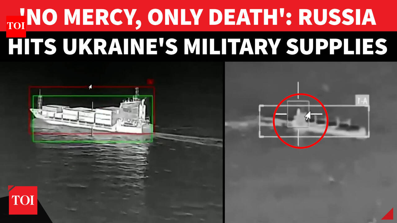 'CARGO & DRONE SHIPS DESTROYED': Putin Agrees To Peace Talks, But Won't ...