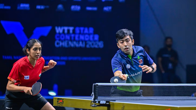 Harmeet Desai and Yashaswini Ghorpade assure historic medal for India at Asian TT Championships