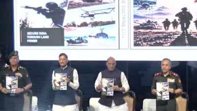 Army’s Land Warfare Doctrine 2026, released by Rajnath, draws lessons from recent conflicts