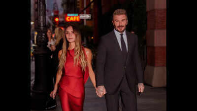 David Beckham reveals his wife Victoria Beckham has been eating the same food for 25 years and deviated only once while she was pregnant, which he called "one of his favourite evenings"
