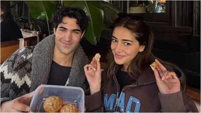 ‘Guys my baking is approved’: Ananya Panday shares holiday photo with Aarav Bhatia, son of Akshay Kumar and Twinkle Khanna, showing off homemade treats