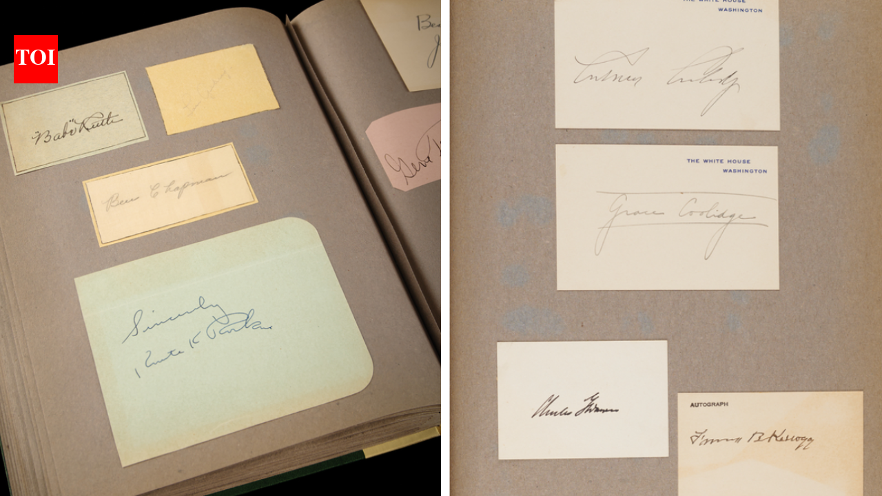 Hilda Payin’s 200+ autographs, including Babe Ruth and Amelia Earhart, sell for $28,759 at auction