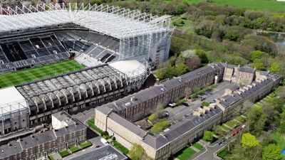 Newcastle United bought most of a Grade I-listed terrace beside St ...