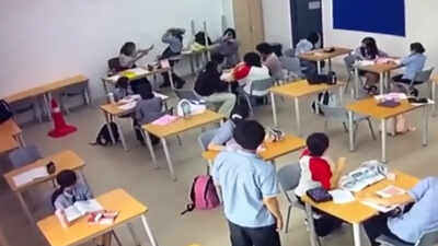 Chilling moments as 16-year-old attacks teacher with axe in Malaysia school, livestreams assault