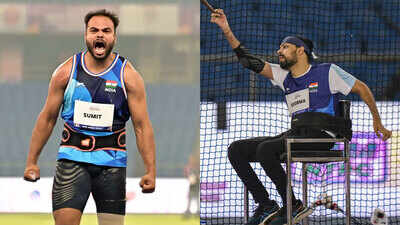 Asian Para Games: Sumit Antil leads India's javelin 1-2-3 as Pranav Soorma strikes gold again