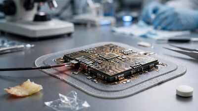 University of Cambridge researchers develop a $10 spectrometer chip that identifies food, plastics and pharmaceuticals, with potential applications in wearable health monitoring