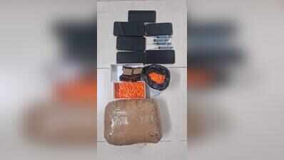 Five youths arrested with ganja, narcotic pills in Coimbatore