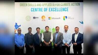 Telangana govt, Microsoft, 1M1B & MeitY Startup Hub launch green skills & AI CoE in Hyderabad
