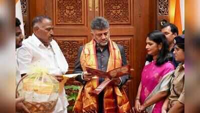 CM Shivakumar invited to Hasanamba Temple fest