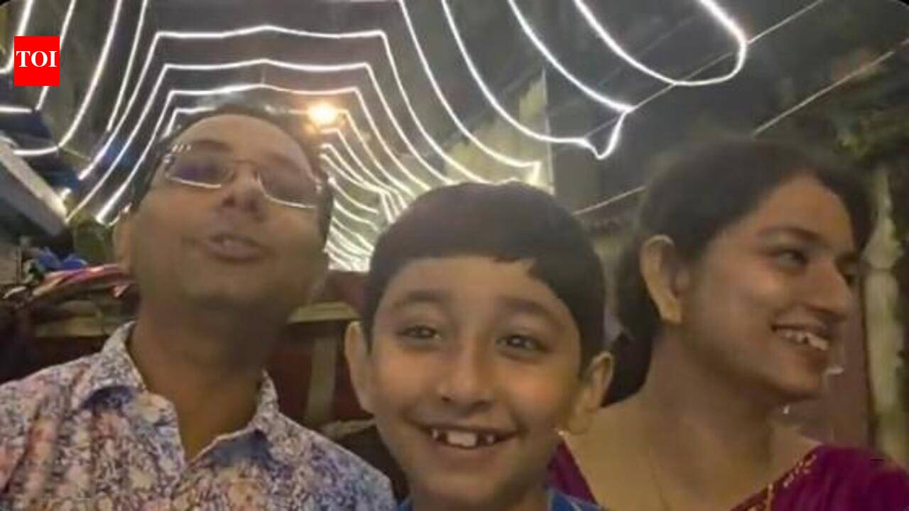 Kolkata couple’s pandal-hopping reel on ‘real happiness’ wins hearts online