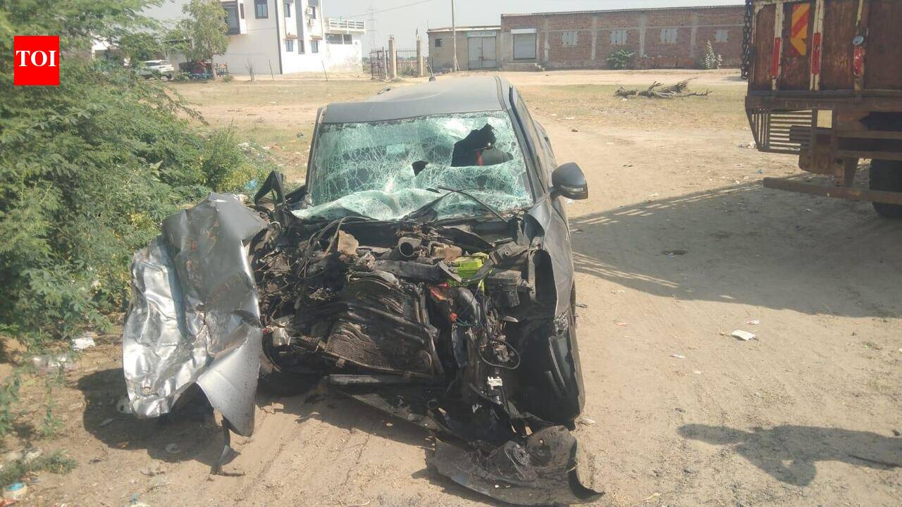 Woman, son killed as truck collides with car in Patan | Rajkot News ...