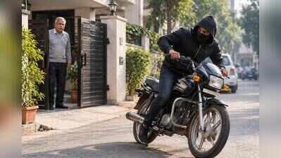 Bike registered in retired UP ADG’s son’s name stolen