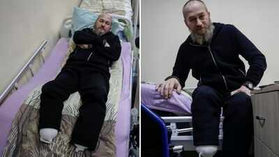 Ukrainian soldier cuts off his own foot to survive, rescued by drone after 8 months