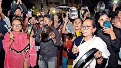 Thousands bang utensils in ‘noise protest’ across Manipur valley districts