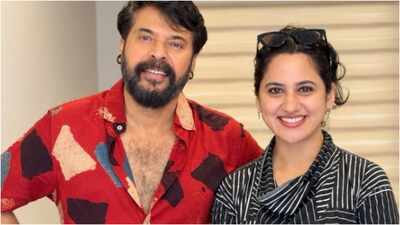 'You can look at an elephant and Mammootty for as long as you want': Miya George shares picture with the superstar; fans praise his ageless looks