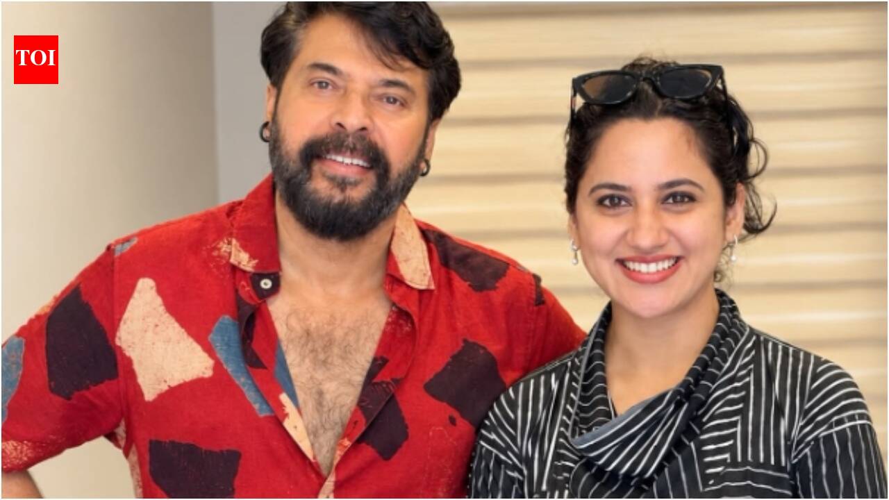 Miya George shares picture with Mammootty