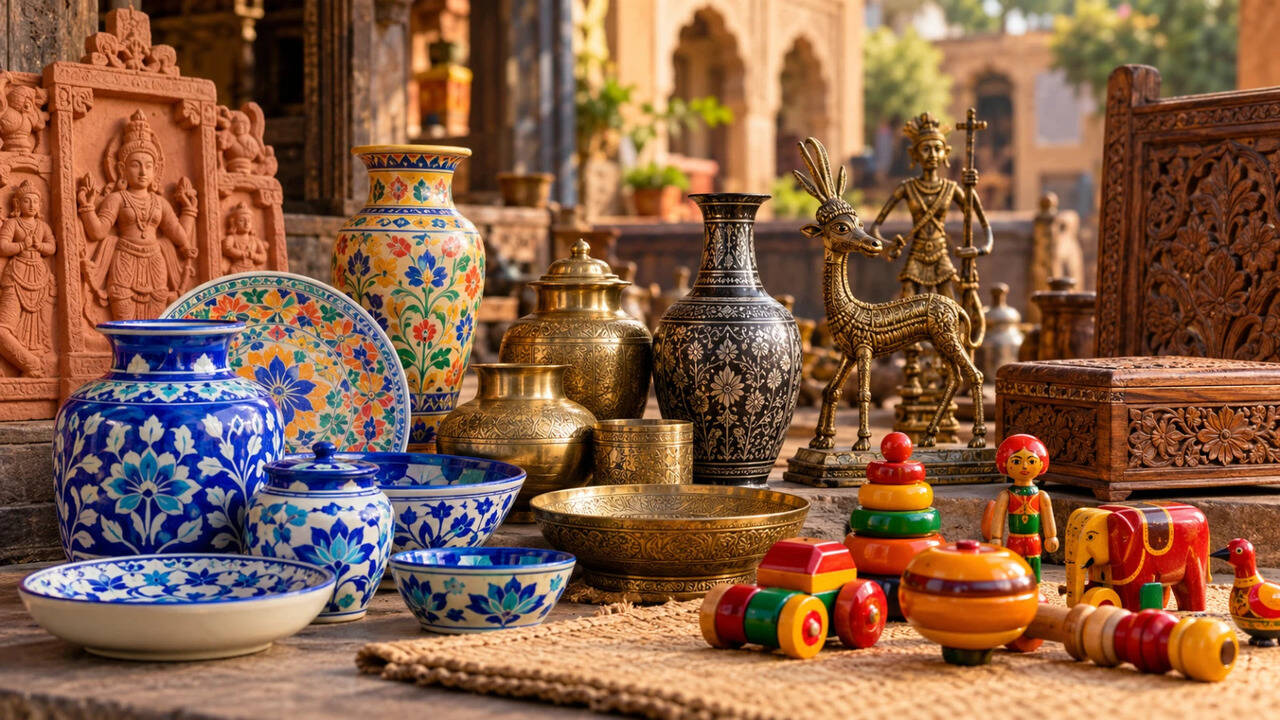 10 Places in India Where Traditional Pottery, Metalwork and Woodcraft ...