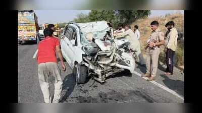 Speeding car rams into truck in Churu, 5 of family among six dead; 9-mth-old critical