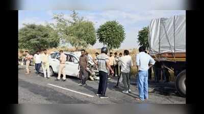 Speeding car rams into truck in Churu, 5 of family among six dead; 9-mth-old critical