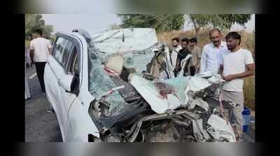 Speeding car rams into truck in Churu, 5 of family among six dead; 9-mth-old critical