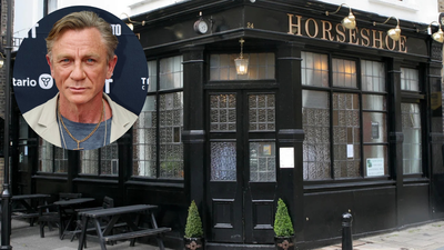 Daniel Craig and Soho House founder Nick Jones bought an 18th-century London pub; the Horseshoe is reportedly preparing for a year-long refurbishment, with a ghost story attached to its cellar