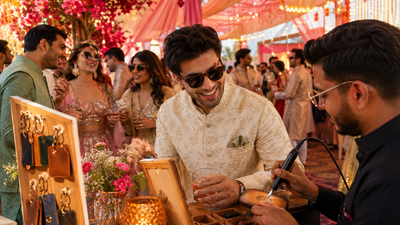 DIY, perfume bars and engraving stations: Luxe weddings are wooing ...