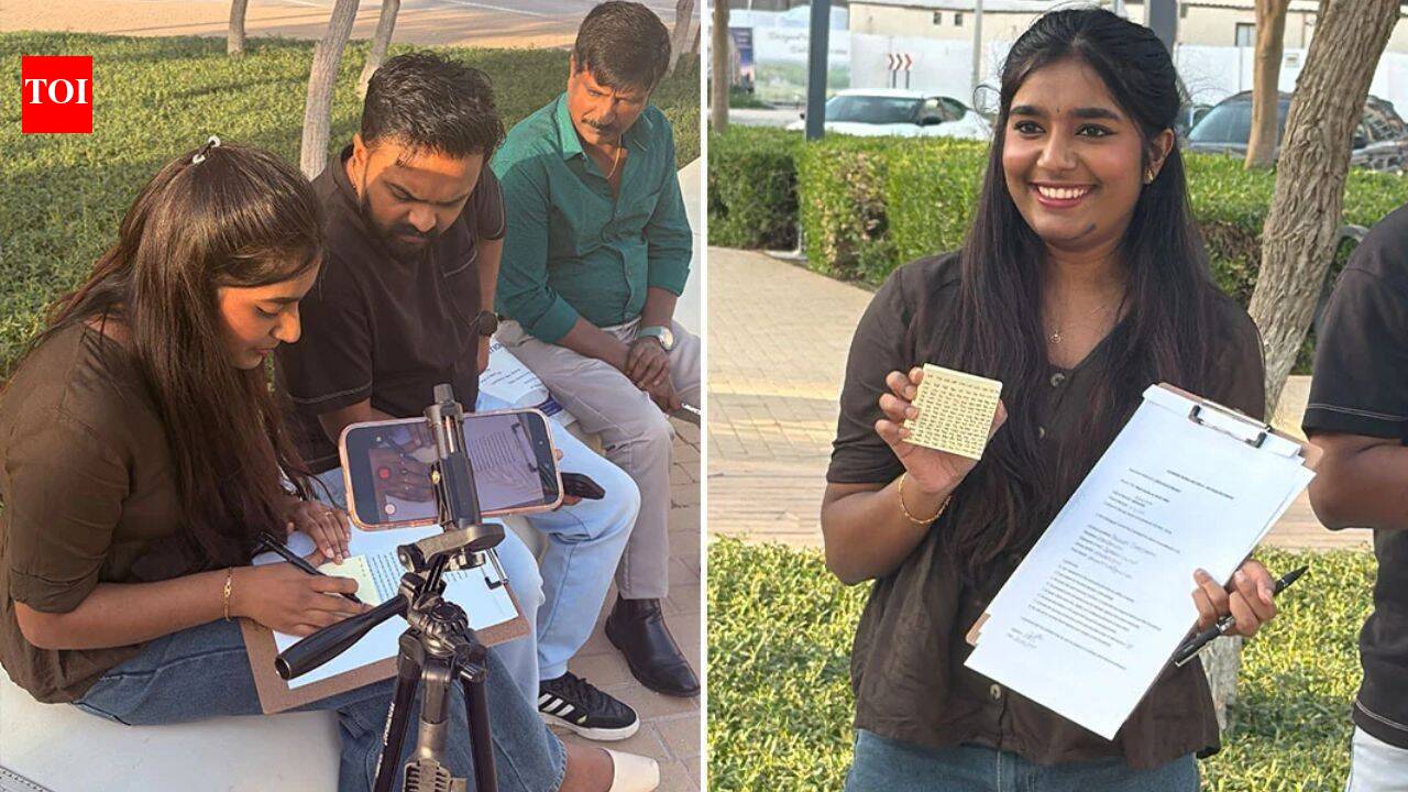 A creator in the UAE fitted 150 words onto one sticky note, and her ...