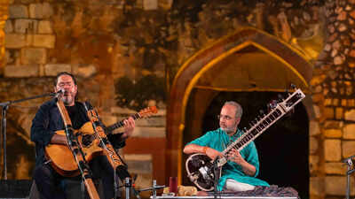 Australia’s didgeridoo X Indian sitar: A fresh sound took over Purana Qila
