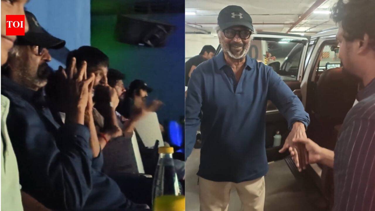 Rajinikanth watches ‘Jailer 2’ with fans in theatre for first time in ...