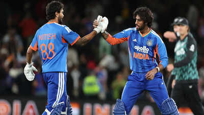 2nd T20I: Tilak Varma, Nitish Kumar Reddy rescue India from 112/6 to seal a thrilling 4-wicket win against New Zealand