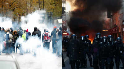 France unrest: 70,000 police officers, weapons seized, hundreds of protesters arrested - top developments