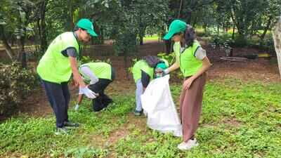Students lead park clean-up drives across Bengaluru