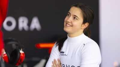 Natalia Granada reveals the family influence behind her racing passion as she takes on her first F1 Academy season