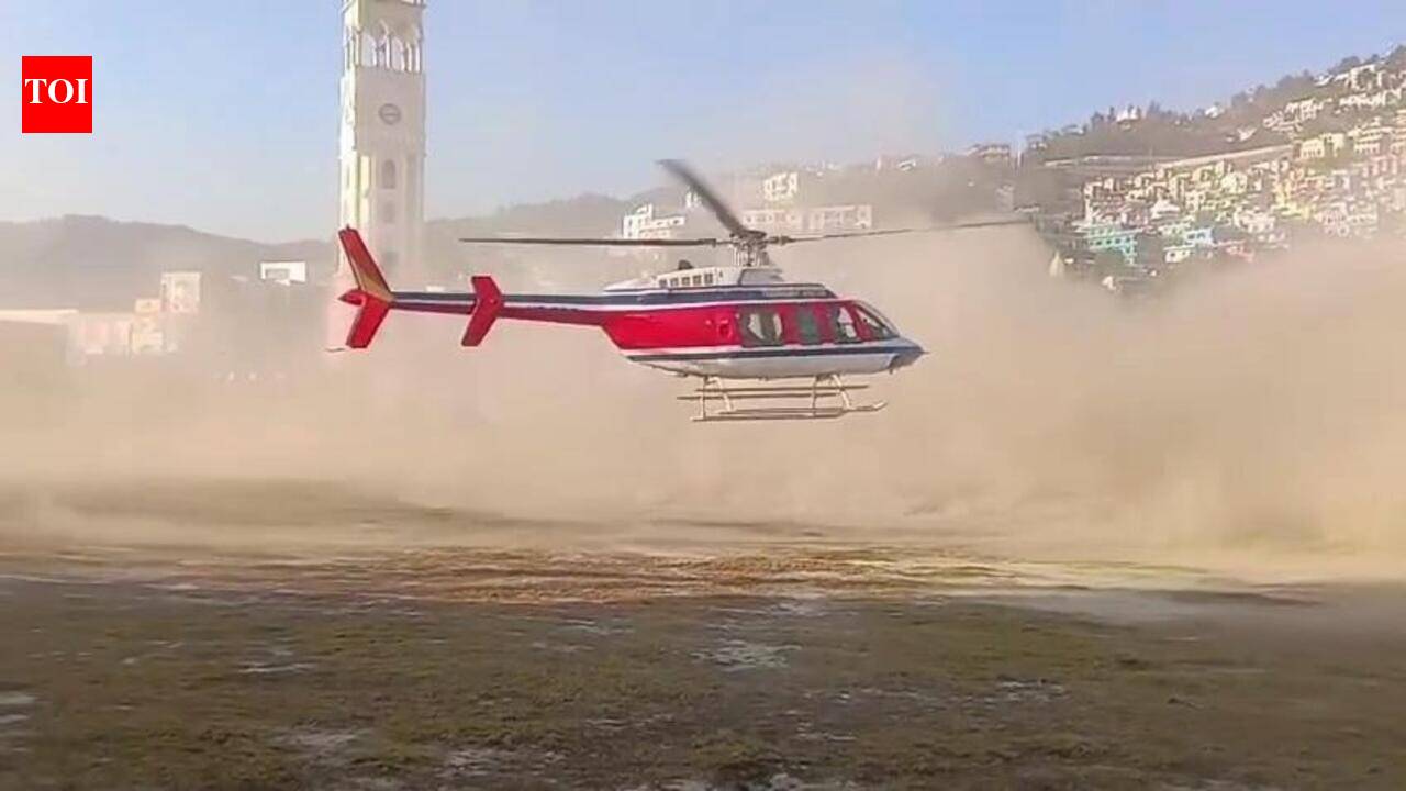 Chopper bound for Kedarnath makes precautionary landing in New Tehri